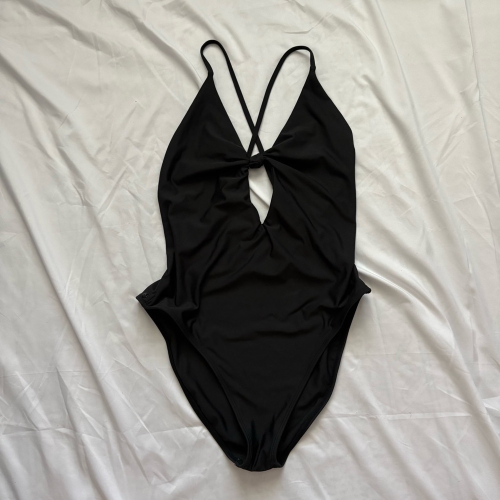 Volcom Black Women's One Piece Swimsuit